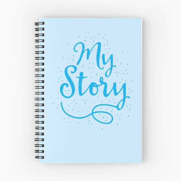 Item preview, MY STORY in blue designed and sold by jazzydevil.