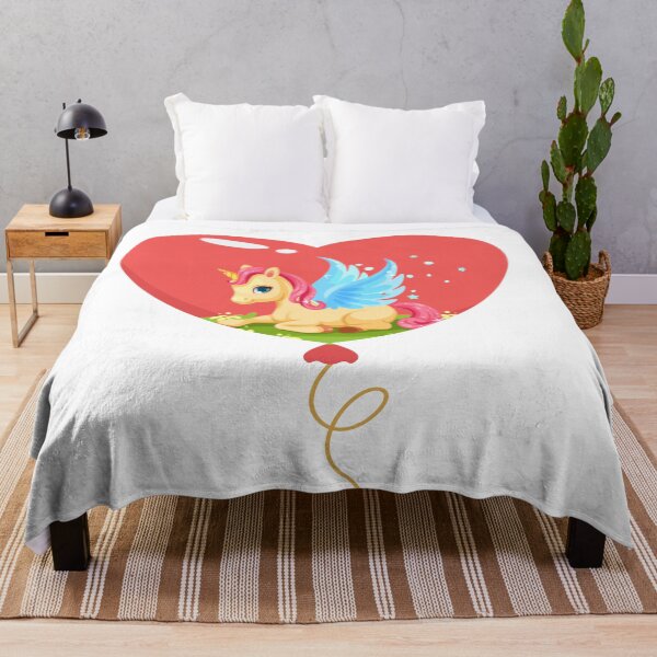 Item preview, Amazing Baby Unicorn in a Valentine's Day Balloon designed and sold by Dirrastore.