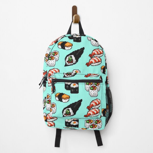 Item preview, Cute/Kawaii Japanese Sushi Set Pixel Art designed and sold by Neroaida.