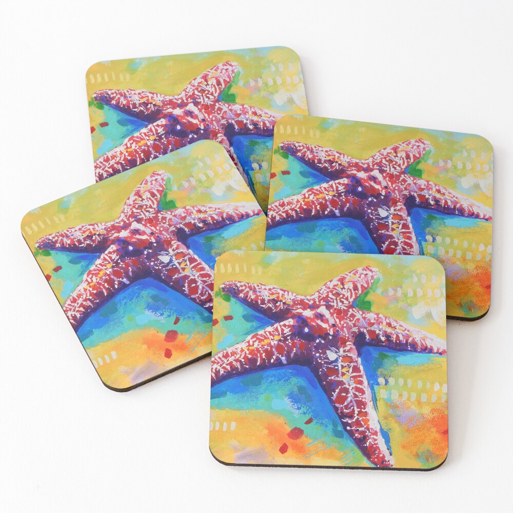 Item preview, Coasters (Set of 4) designed and sold by TooMuchColor.