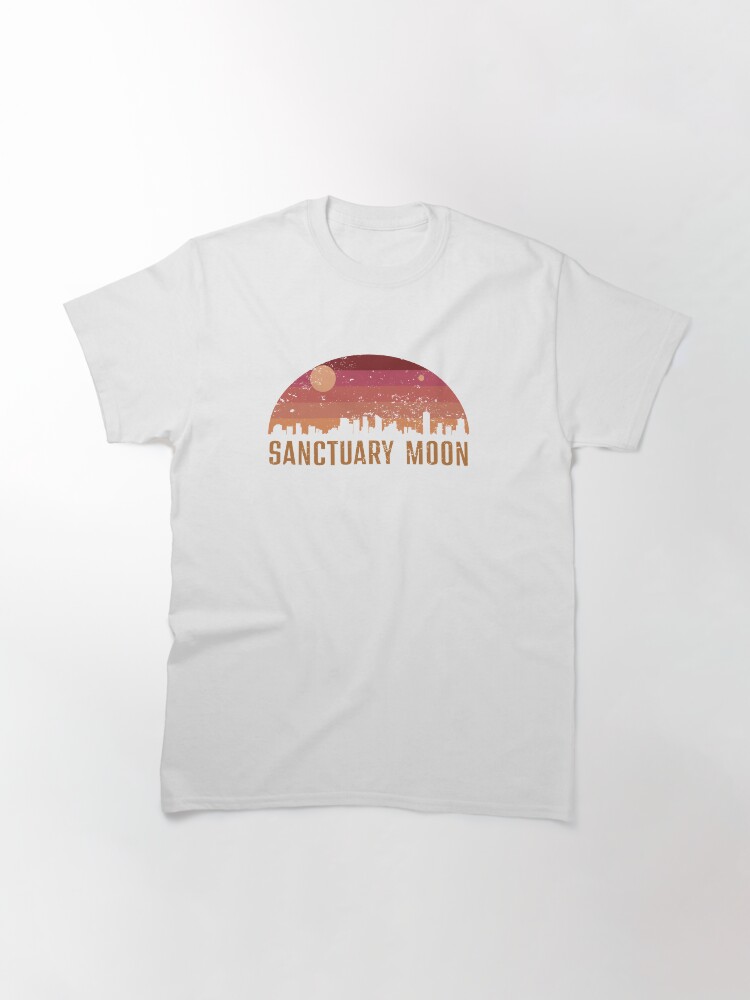 Thumbnail 3 of 7, Classic T-Shirt, Sanctuary Moon designed and sold by CrownAndThistle.