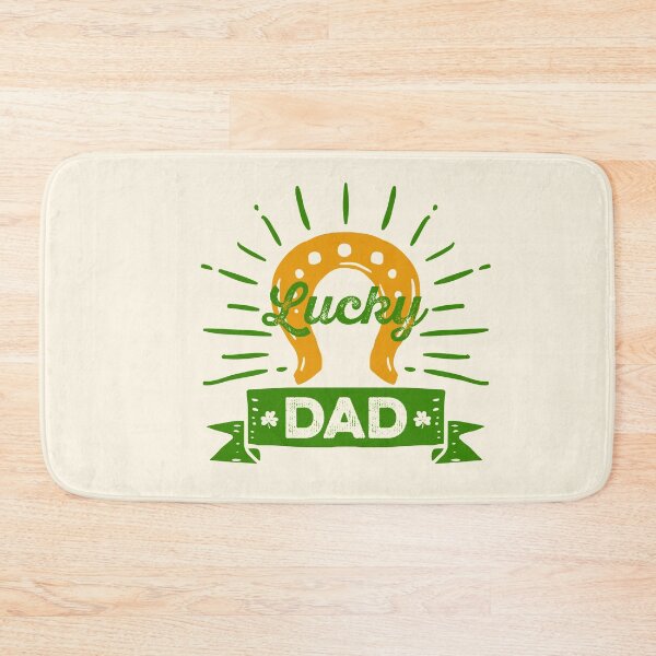 Item preview, Lucky Dad St. Patrick's Day Saint Paddy Horseshoe Shamrock designed and sold by gkao.