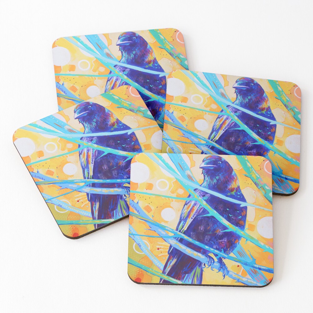 Item preview, Coasters (Set of 4) designed and sold by TooMuchColor.