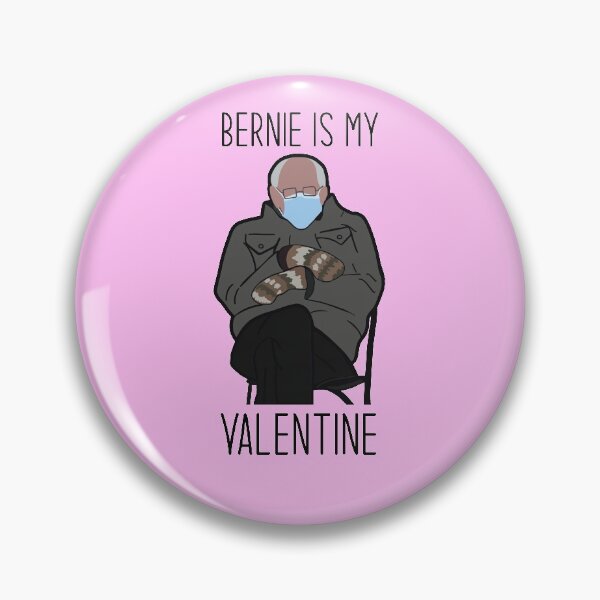 Item preview, Funny Bernie Sanders Mittens Inaguration Valentines Day  designed and sold by Stephani Analah.