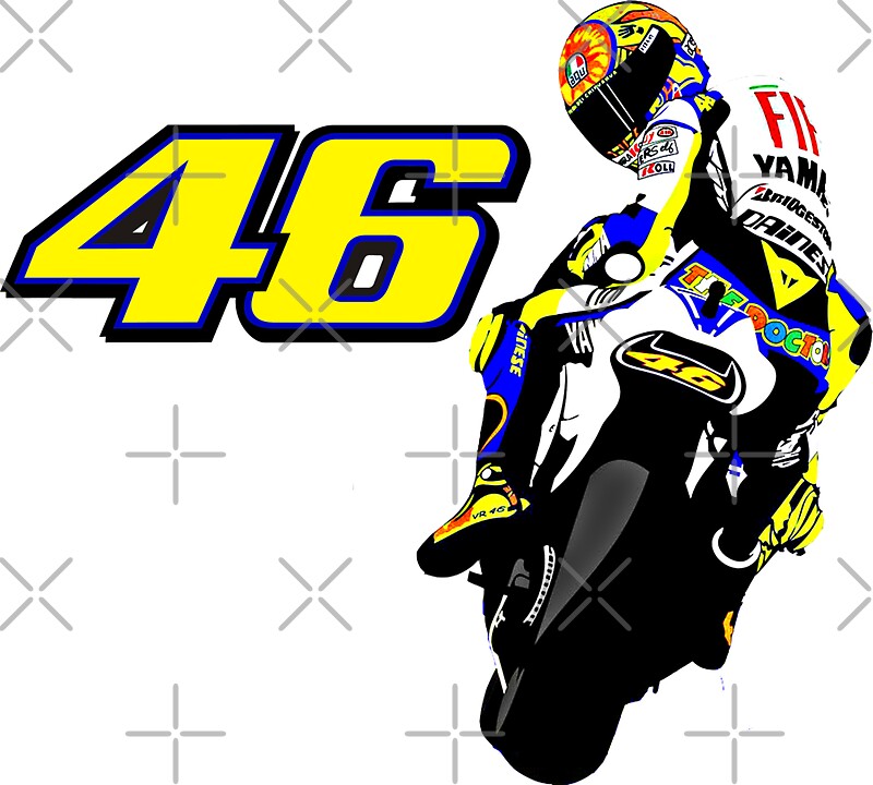 Valentino Rossi: Stickers | Redbubble