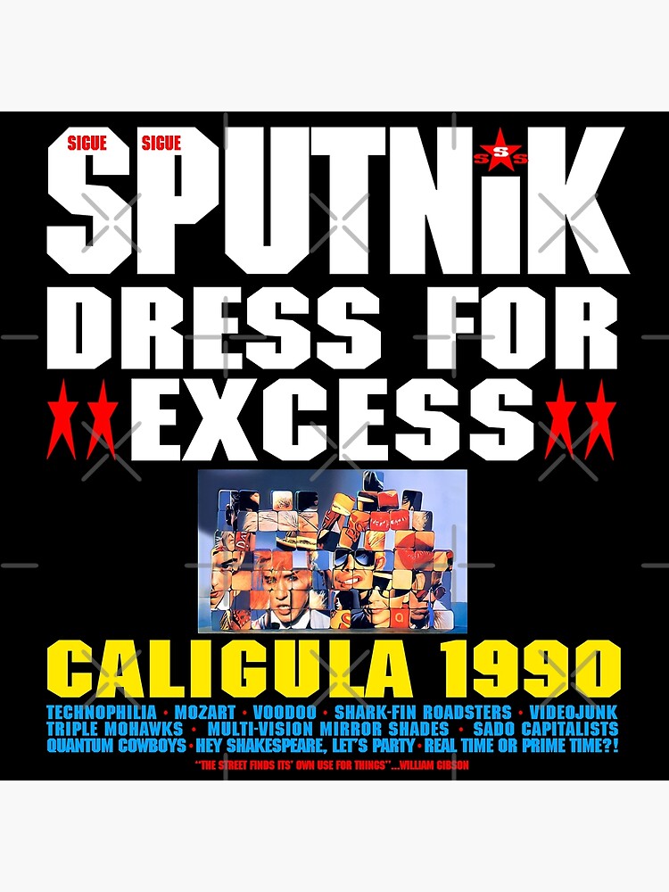 Sigue Sigue Sputnik - Dress for Excess | Photographic Print