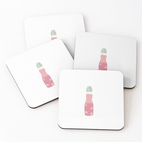 Item preview, Strawberry Ramune Drink Sticker designed and sold by TeaZigns.