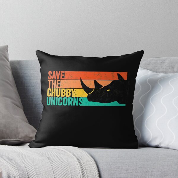 Artikelvorschau, Save The Chubby Unicorns - Rhinoceros entworfen und verkauft von majuga.