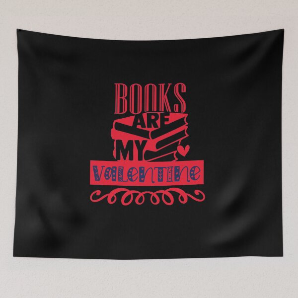 Item preview, Books are my valentine designed and sold by Gordon Nelson.