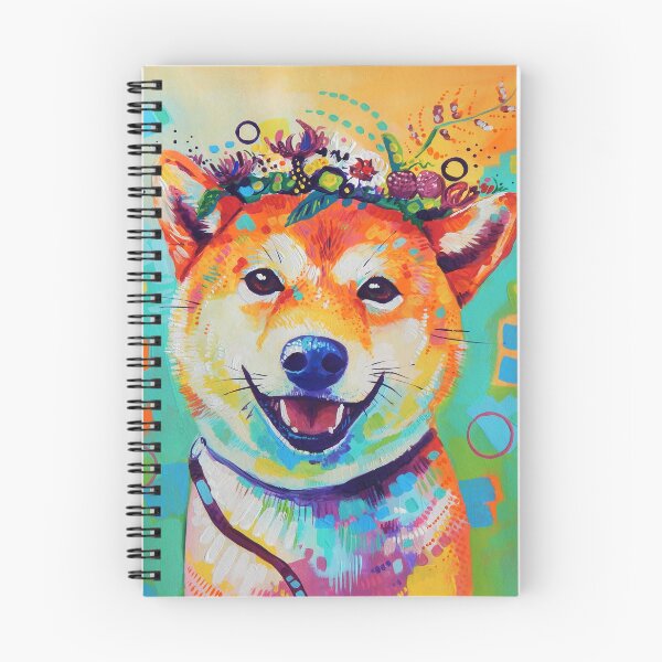 Item preview, Happy Shiba designed and sold by Sandra Trubin.