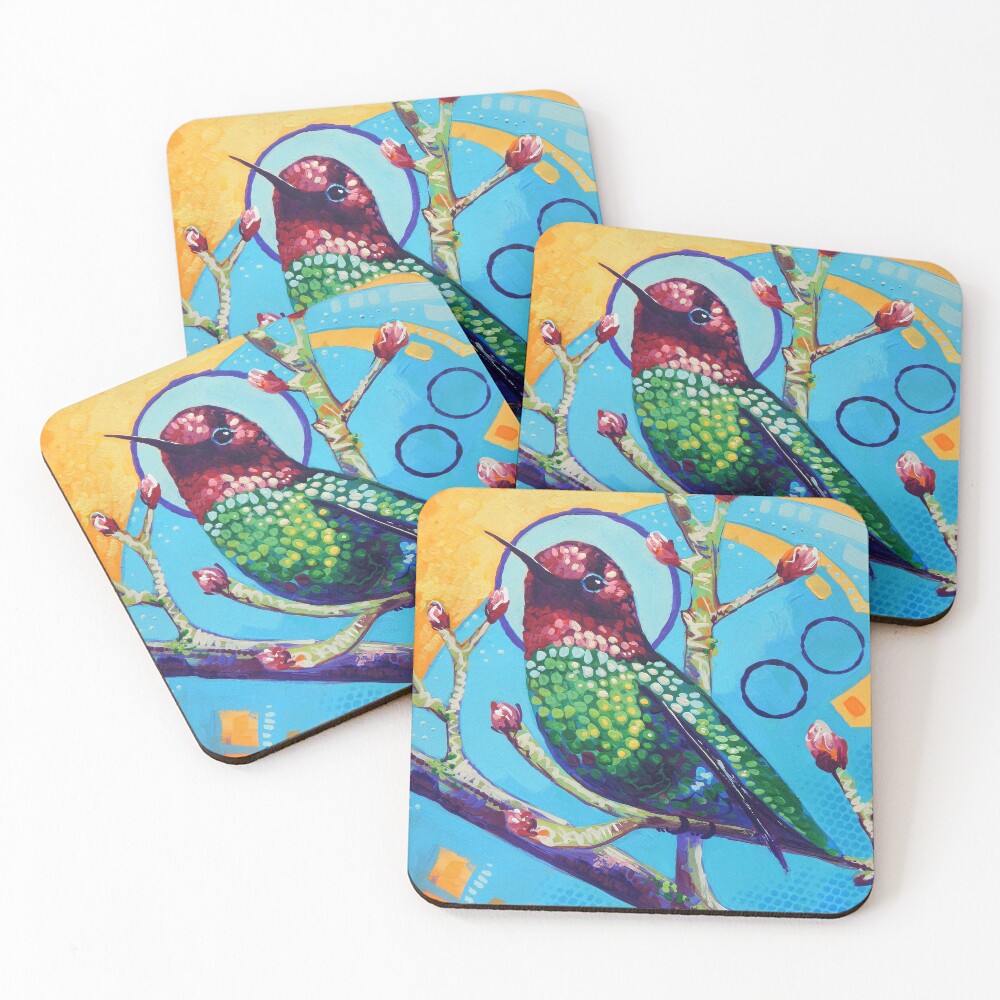 Item preview, Coasters (Set of 4) designed and sold by TooMuchColor.