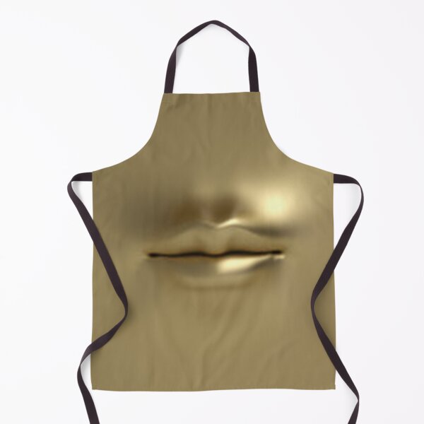 Item preview, Gold 3D Lips designed and sold by So Sorted Design.