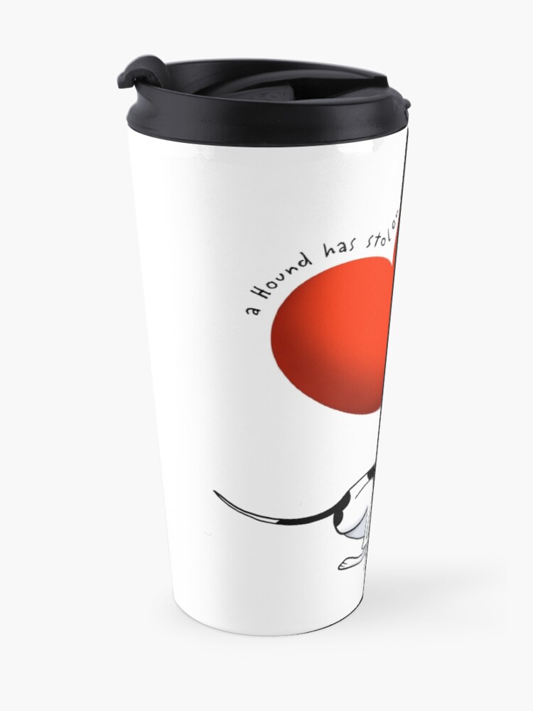 Alternate view of Stolen Heart - cowhound Travel Coffee Mug