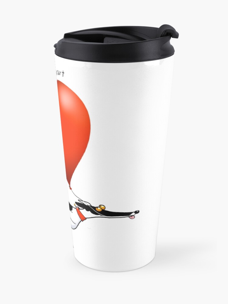 Alternate view of Stolen Heart - cowhound Travel Coffee Mug