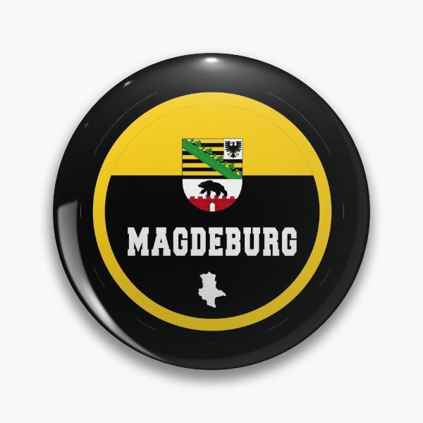Item preview, Magdeburg Sachsen-Anhalt State Flag designed and sold by ClassyCo.