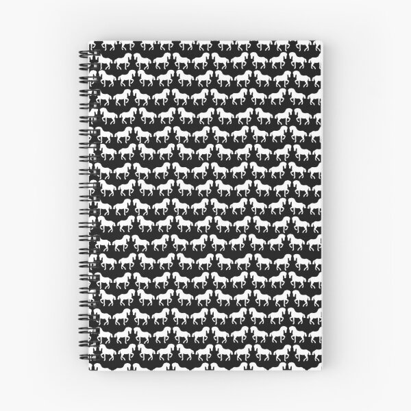 Item preview, Pattern horses silhouettes, horse riding, rider gifts designed and sold by Kirei-Lily.