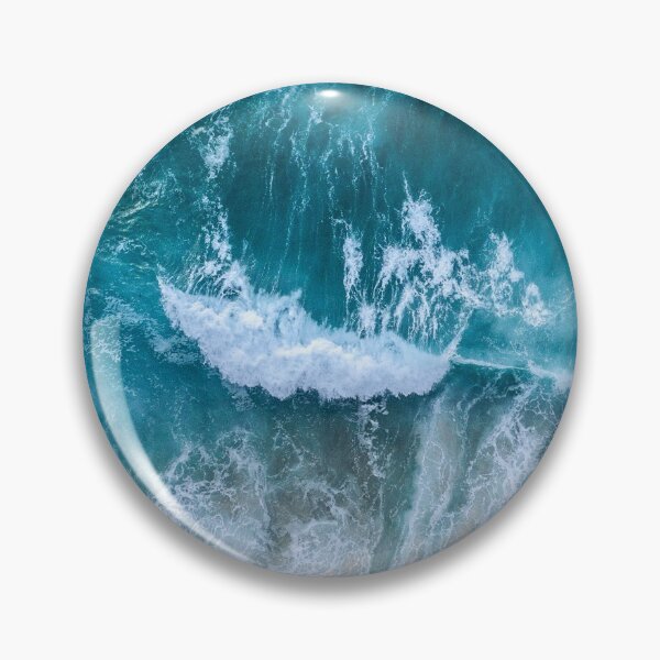 Item preview, Blue Ocean Waves designed and sold by PixSmite.