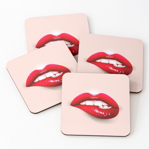 Item preview, 3D Red Lips Design designed and sold by So Sorted Design.