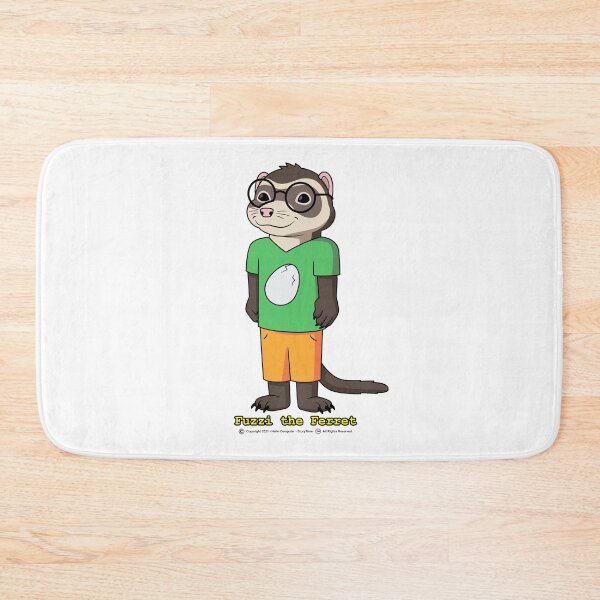 Item preview, Fuzzi the Ferret designed and sold by StoryTimeStuff.