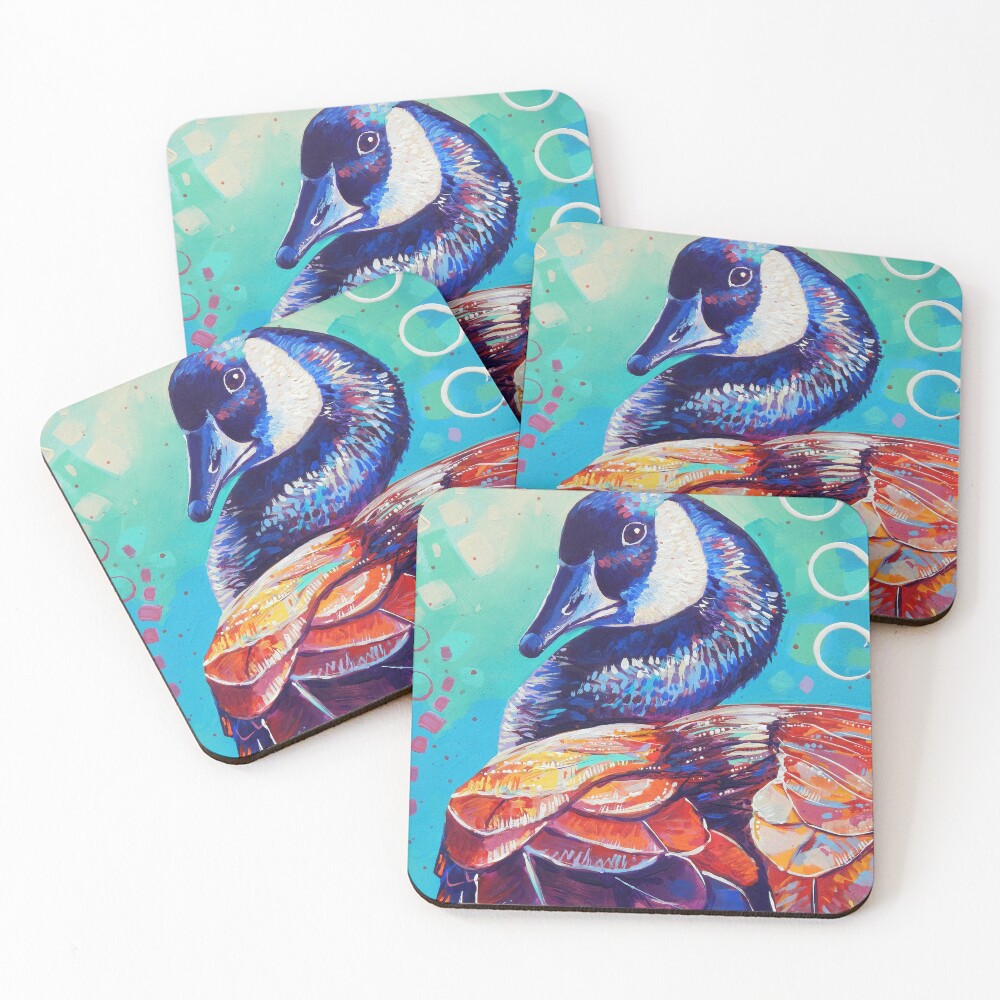 Item preview, Coasters (Set of 4) designed and sold by TooMuchColor.