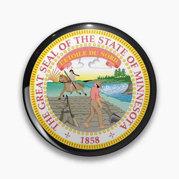 Item preview, The Great Seal Of Minnesota designed and sold by romeobravado.