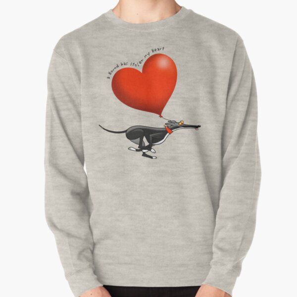 Stolen Heart - black hound Pullover Sweatshirt
