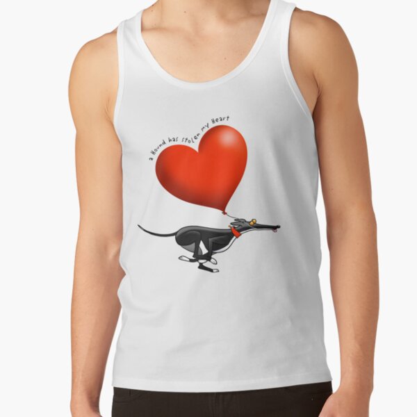 Stolen Heart - black hound Tank Top