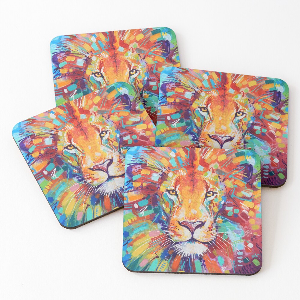 Item preview, Coasters (Set of 4) designed and sold by TooMuchColor.