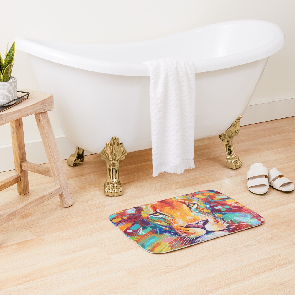 Item preview, Bath Mat designed and sold by TooMuchColor.