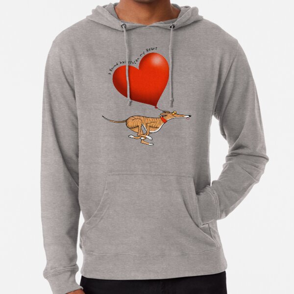 Stolen Heart - brindle hound Lightweight Hoodie