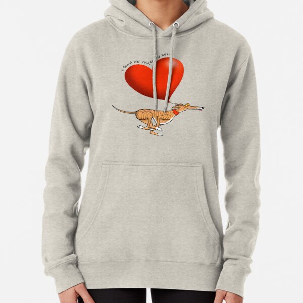 Stolen Heart - brindle hound Pullover Hoodie