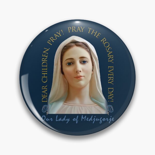 Item preview, Message and Image of Our Lady of Medjugorje designed and sold by Brasilia.
