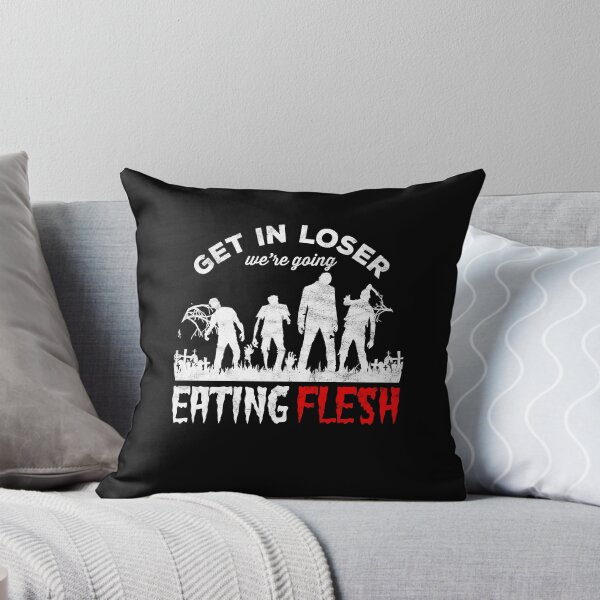 Item preview, Horror Zombies - get in loser we’re going Eating Flesh designed and sold by majuga.