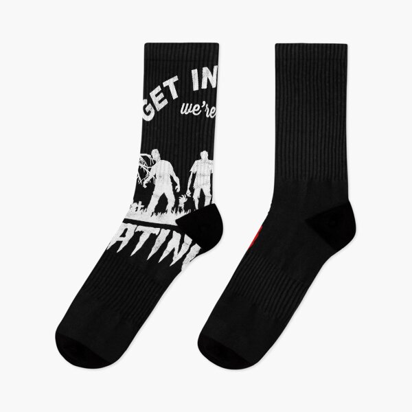 Item preview, Horror Zombies - get in loser we’re going Eating Flesh designed and sold by majuga.