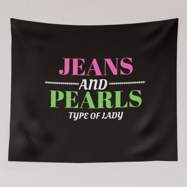 Item preview, Jeans and Pearls Type of Lady designed and sold by LaceRenee.
