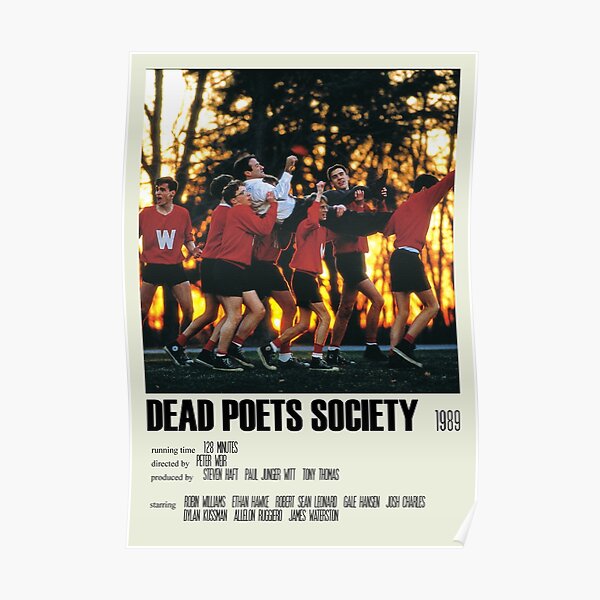 Dead Poets Society Alternative Poster Art Movie Large (3) Poster