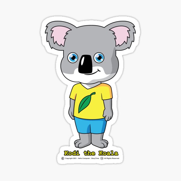Kodi the Koala Sticker