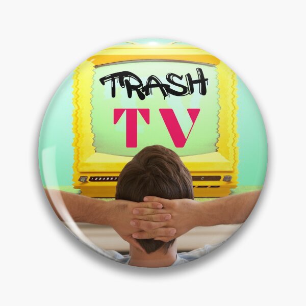 Item preview, Trash TV Television Watcher Yellow Distorted TV Set designed and sold by BrokenUnicorn.