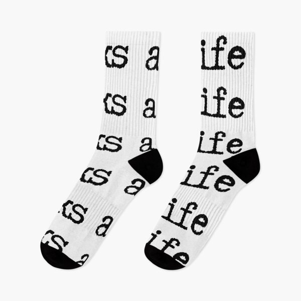 Item preview, Books are life - typewriter quote designed and sold by Faeblehoarder.