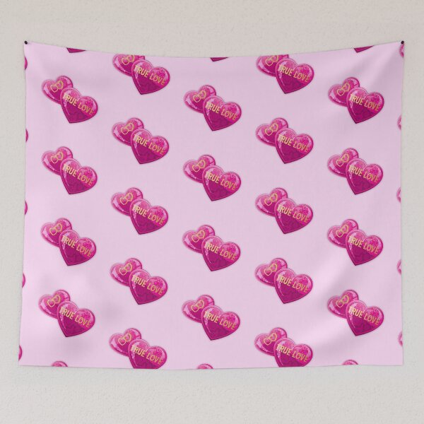 Item preview, True Love Heart Gems (Hot Pink) designed and sold by PawsitiveMum.