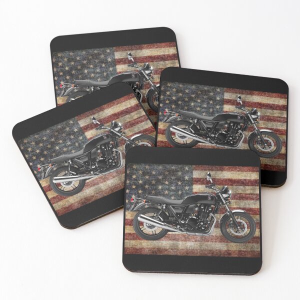 Item preview, Classic motorcycle with American background  designed and sold by motorzycle.