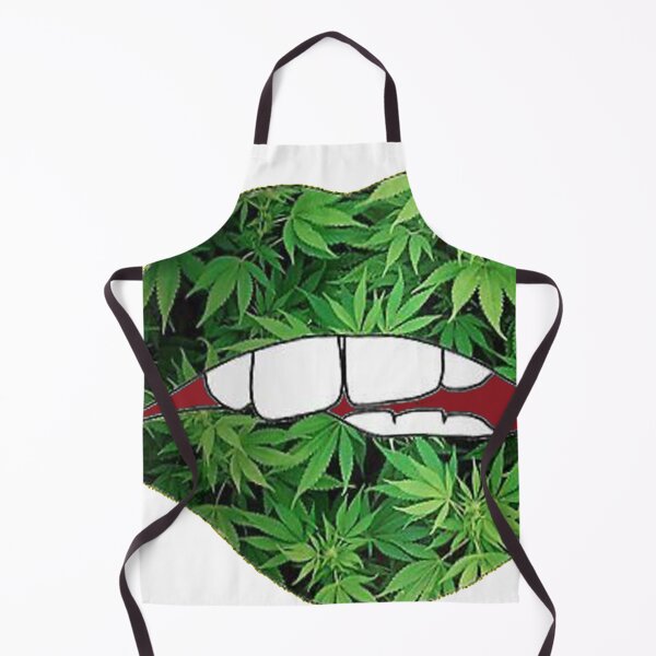 Item preview, big green ganja lips designed and sold by Marhewa.