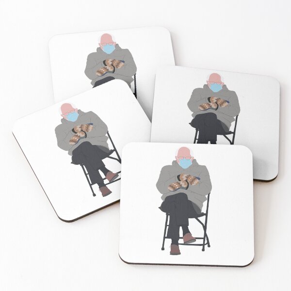 Item preview, Bernie with mittens at the Inauguration 2021 - 2.0 designed and sold by kjshouse.