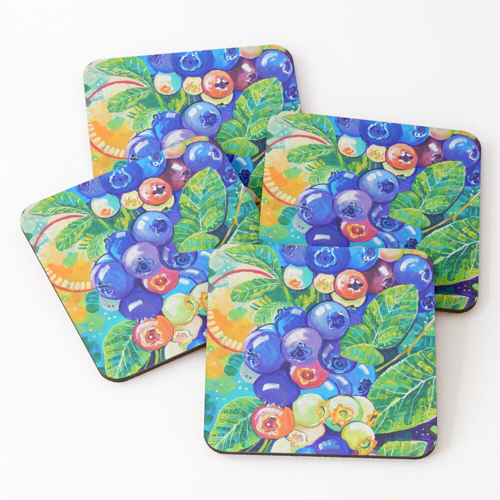 Item preview, Coasters (Set of 4) designed and sold by TooMuchColor.