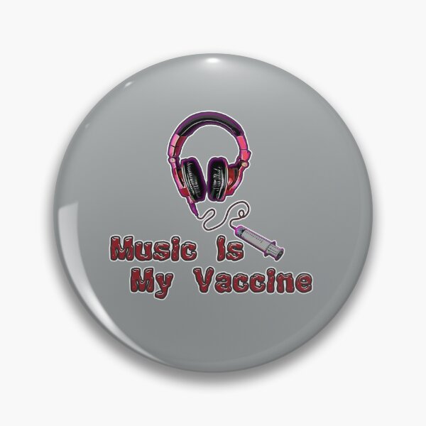 Item preview, Music Is My Vaccine designed and sold by Gnfree.