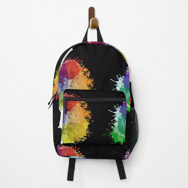 Item preview, Rainbow splatter white tree designed and sold by jc007.