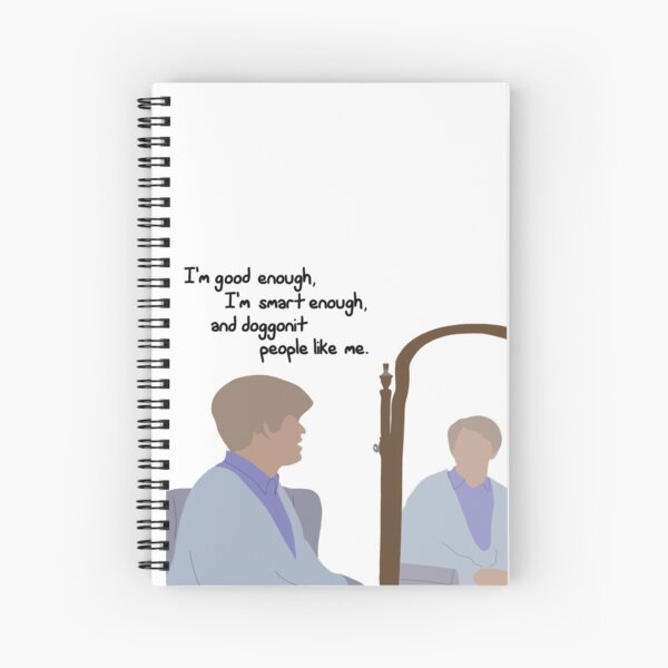 Daily Affirmation with Stuart Smalley Spiral Notebook