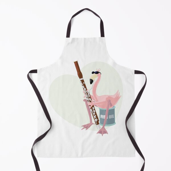 Item preview, Flamingo Bassoonist designed and sold by DtownGrafx.