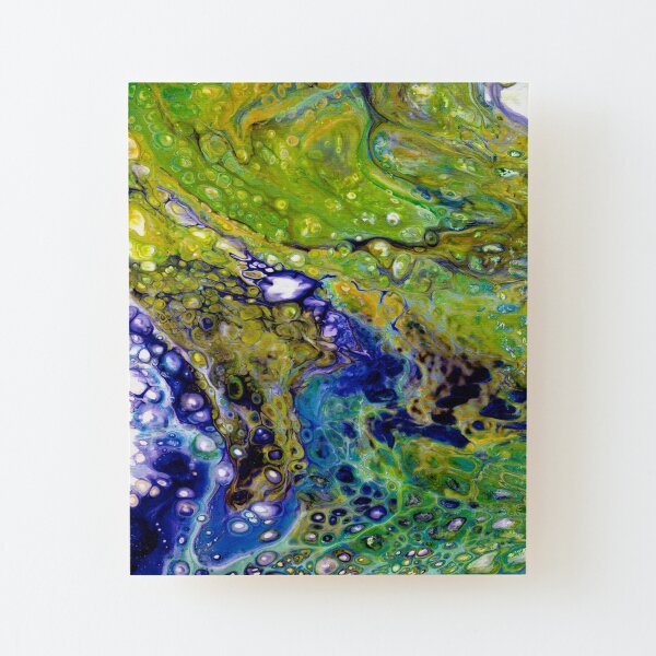 Orinoco Flow Wood Mounted Print