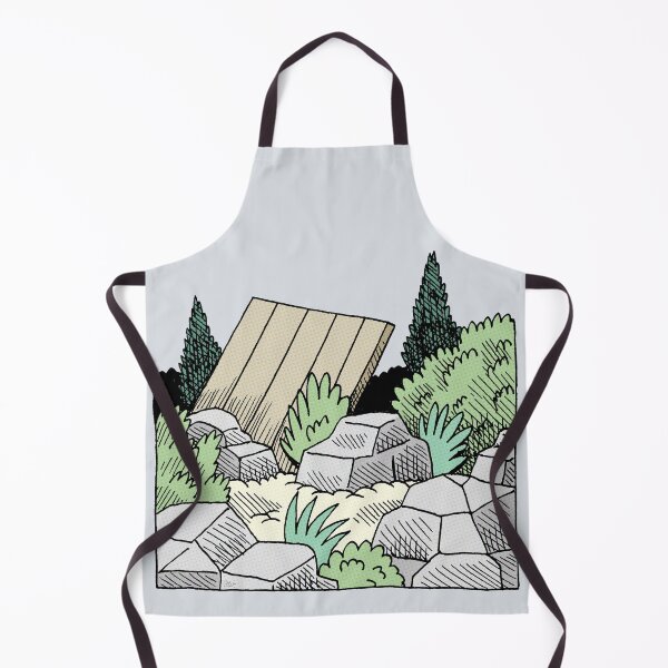 Item preview, Rocks and bush designed and sold by Anthony Woodward.